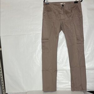 CAbi Men's Cargo Pants in Taupe Brown